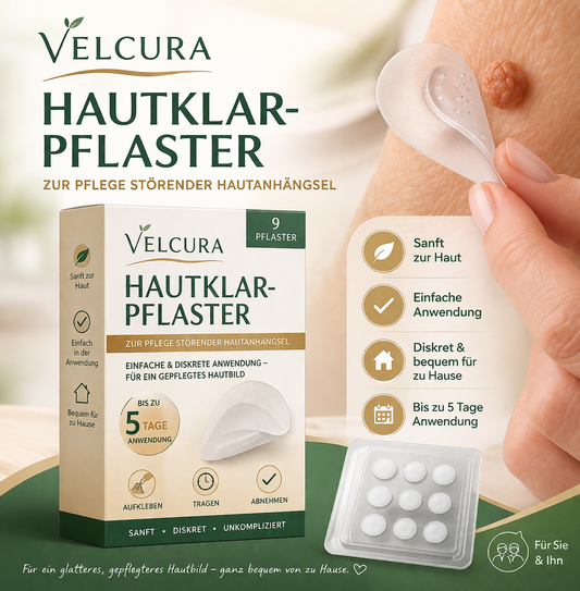 Velcura Hautpflege-Pflaster 🌿