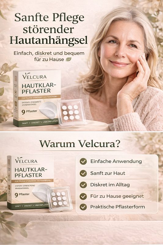 Velcura Hautpflege-Pflaster 🌿